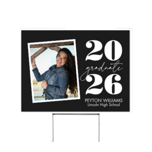 Double-Sided Yard Sign